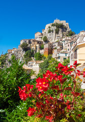 Cervara di Roma (Italy) - A little suggestive town on the rock, in the Simbruini mountains, province of Rome, know as 