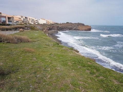 Falaises volcaniques du Cap d'Agde