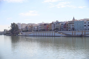 Fototapeta na wymiar River in Seville