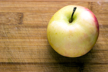Tasty apple, single