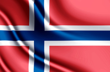 Naklejka premium Norway