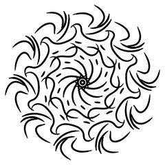 Mandala geometric ornament