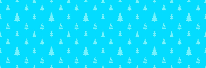 Obraz premium Seamless pattern with christmas trees. Abstract geometric wallpaper. Holiday texture. Print for textiles, fabrics, polygraphy, posters. Greeting cards
