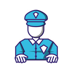 police man avatar character