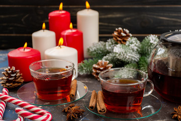 Hot tea for Christmas day
