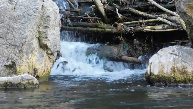 small waterfall