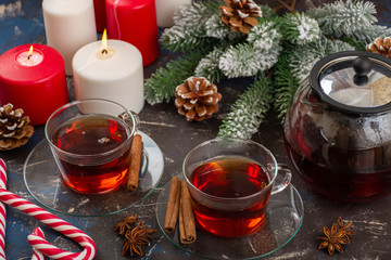 Hot tea for Christmas day