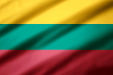 Naklejka premium Lithuania