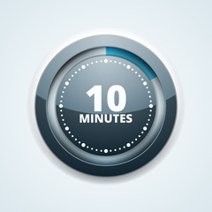 10 Minutes Time button illustration