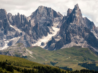 Vigo di Fassa, Panorami sulle Dolomiti