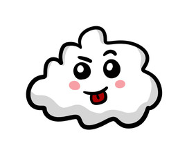 Silly Cartoon Cloud