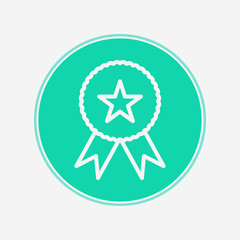 Award vector icon sign symbol