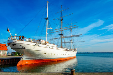 Stralsund Hafen Schulschiff Gorch Fock