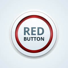Red Button label illustration
