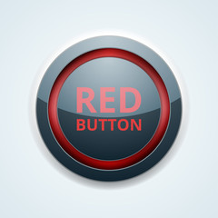 Red Button label illustration