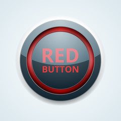 Red Button label illustration