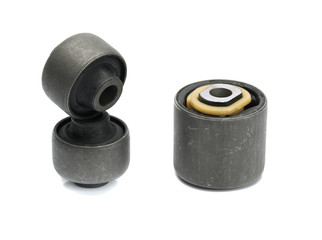 Hob arm of the car. Isolate on white