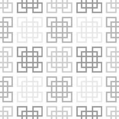Linear geometric  seamless pattern. Checkered background. Vector illustration.