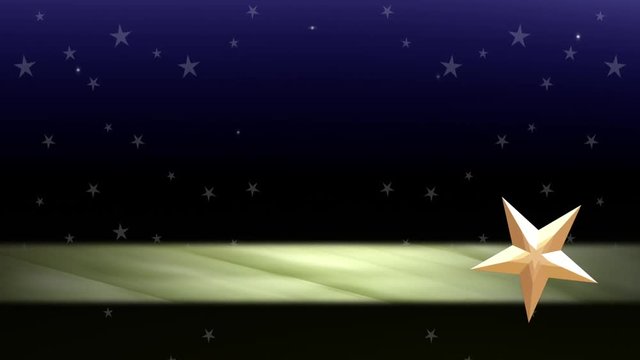 Goldene Bauchbinde Animation loopbat 6 sec.