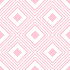 Linear geometric seamless pattern. Rhombus background. Vector illustration.