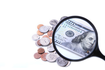 Deposit coins as an investment concept. It is growing to make rich and wealth. Accumulation or...