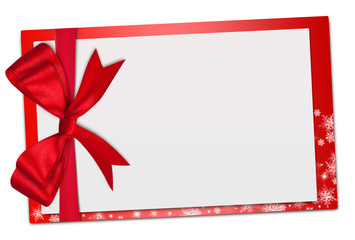 Schleife für Weihnachten