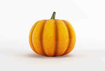 3d render of a pumpkin