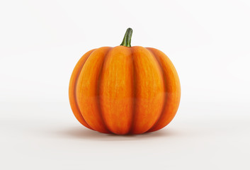 3d render of a pumpkin