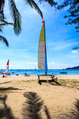 Catamaran on Patong beach