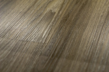 Fototapeta premium Selected focus. Wooden textured pattern background. For your photomontage or product display.