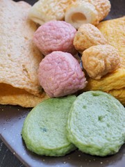 아시아 음식 어묵, 오뎅