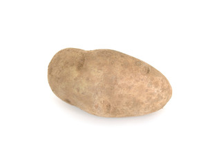 Fototapeta na wymiar Potato isolated over white