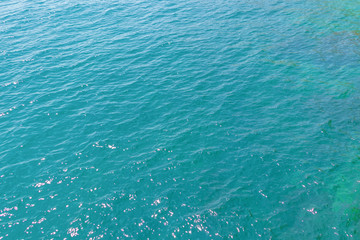 Abstract blue sea water for background, nature background concept