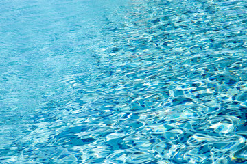 Water wave in swimming pool