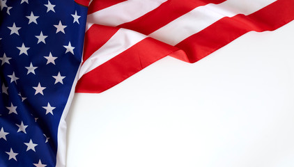 Happy Presidents' Day Typography Over Distressed