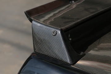 Race car's exterior detail , body part