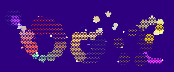 abstract vector background-Dot Graphics 