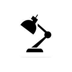table lamp icon. Vector concept illustration for design