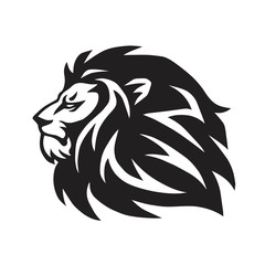 Lion Head Vector Icon Logo Template Design