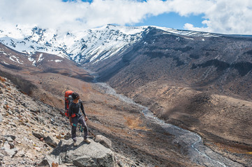 Tongariro National Park, Round the Mountain Track, New Zealand, North Island