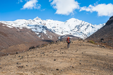 Tongariro National Park, Round the Mountain Track, New Zealand, North Island