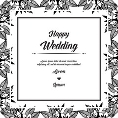flowers vector design banner card for wedding