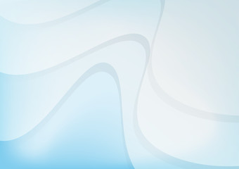 Abstract blue wave curve background