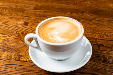 cup of cappuccino