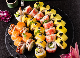 set of sushi