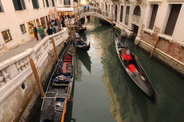 Fototapeta na wymiar Gondola in Venice