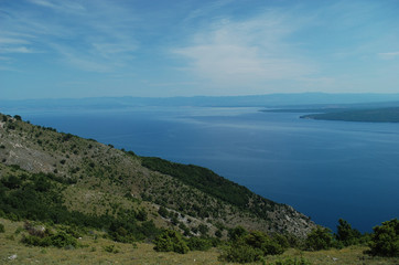 Fototapeta na wymiar spectacular view of the Adriatic sea