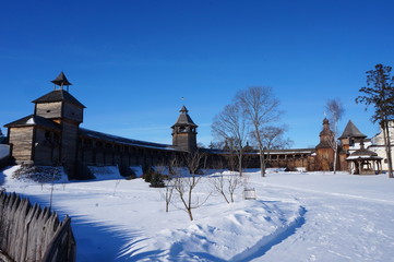 Fortified settlement Ukrainian Cossacks 16-18 centuries