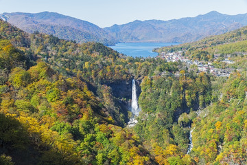 Kegon falls at Nikko, Japan