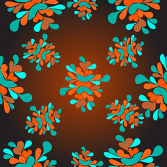 Obraz premium Abstract colored background illustration
